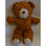 Be-Be Blue Ribbon Playthings musical teddy bear, height 34 cm.