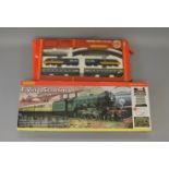 OO Gauge. 2 x Hornby train sets. Flying Scotsman & High Speed Train.