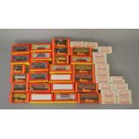 OO Gauge. Hornby. 40 x boxed rolling stock. VG in mainly G+ boxes.