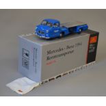 CMC #M-036 Mercedes-Benz 1954 Renntransporter, 1:18 scale. Boxed and E.