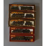 OO Gauge. Mainline & GMR (Airfix) 5 x locomotives. LMS 4F No.