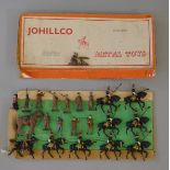 Johillco Hussars  No. 9/44/2, set of eight figures, F-G+ in P box.