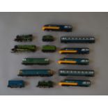 OO Gauge. 6 x Hornby unboxed locomotives, together with 2 x 3 car HST sets. Overall G.