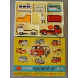 Corgi GS/24 Constructor Set, appears complete besides bench seat. VG in G box.