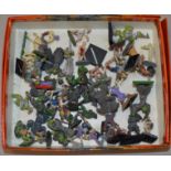 Small collection of lead figures and Wargaming figures etc.