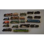 OO Gauge. Hornby / Lima, etc 14 x Unboxed locomotives.