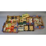 5 Trays of assorted diecast including mostly boxed Lledo and Corgi models