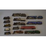 OO Gauge. Hornby/Lima/Airfix 14 x Unboxed locomotives.