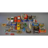 Selection of boxed diecast models, includes Corgi,