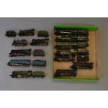 OO Gauge. Tri-ang & Wrenn 13 x Unboxed locomotives.