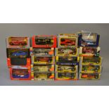 19 x 1:24 & 1:25 scale diecast models by Bburago, Revell, Polistil and others. F-E, all boxed.