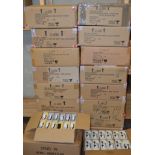 19 boxes of assorted code 3 and custom diecast models and accessories including Corgi and Lledo