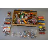 Good lot of assorted playworn diecast including Lesney and Matchbox examples