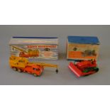 Two Dinky Supertoys: #972 20-Ton Lorry-Mounted Crane;