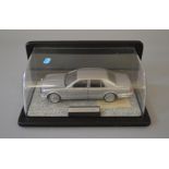 Franklin Mint Rolls Royce Silver Seraph in display case