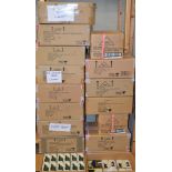 18 boxes of assorted code 3 and custom diecast models and accessories including Corgi and Lledo
