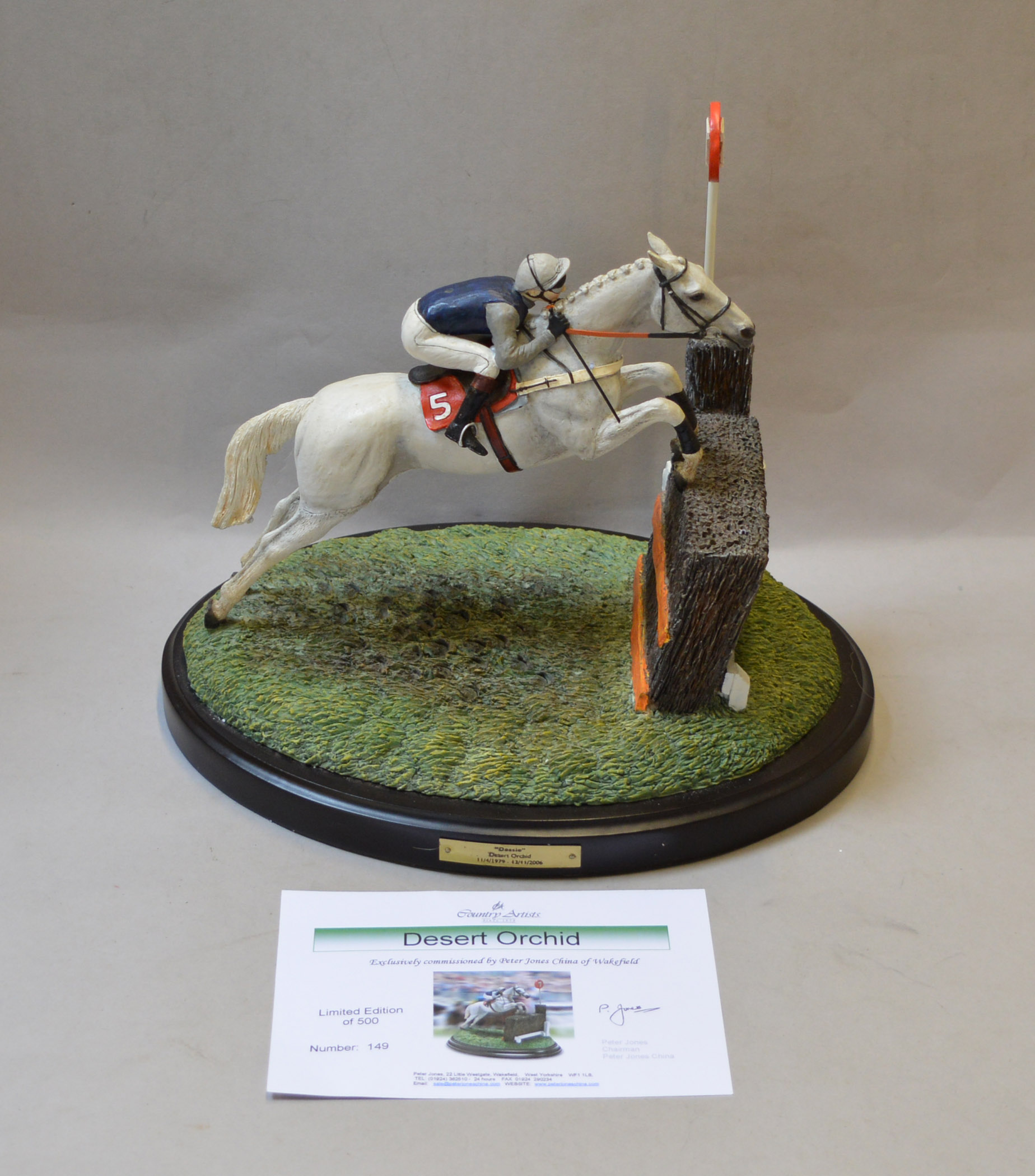 4 Country Artists Racing figures including Arkle,