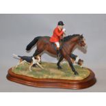 Border Fine Arts Figure Group, Hunting Scene, Limited Edition 173/950,