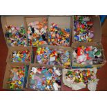 Very large quantity of McDonalds toys etc (9 boxes)