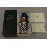 A John R. Wright Limited Edition Golly doll 0186/2500, boxed with certificate.