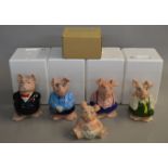 5 Natwest Pigs in original packaging.