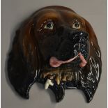 Beswick No. 668 Wall hanging dog mask.