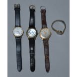 4 assorted watches including a Sekonda Automatic