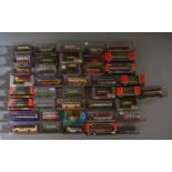 41 Corgi Original Omnibus bus and coach models, cased, mostly with certificates.