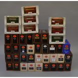 42 assorted EFE coach and bus models, boxed.
