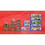 18 x agricultural and construction diecast model by Siku and Hachette Partworks.