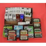 36 x EFE diecast model buses, including some gift sets. Boxed.