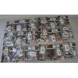 Two boxes of magazine issue Star Wars Official Figurine Collection figures with magazines.