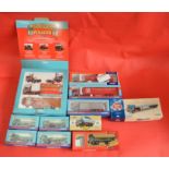 11 x Corgi diecast models, all with Pollocks livery, mostly 1:50 scale,