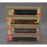 OO Gauge. 4 x Lima locomotives, various liveries.