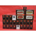 25 x EFE diecast models, mainly buses but also includes commercial vehicles and cars.