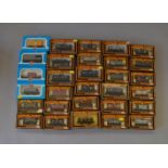 OO Gauge. Mainline & Airfix. 30 x boxed rolling stock. Overall VG boxed.