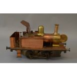 Live steam. 3 1/2 inch gauge LBSC designed small boilered "Tich". Over 90% complete.