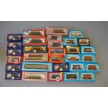 OO Gauge. 28 x assorted rolling stock, various manufacturers. Overall G+ boxed.