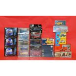 21 x Corgi Land Rover diecast models, includes Nine Double Nine and other series. G-E in G-E boxes.