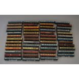 OO Gauge. 50 x unboxed coaches. Various manufacturers & liveries.