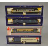 OO Gauge. Lima 4 x Class 37 diesel locomotives, various liveries. 37407, 37611, 37232 & 37607.