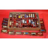 62 x Matchbox Models of Yesteryear in red window boxes. Overall appear E.