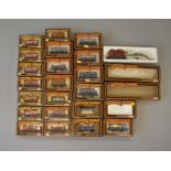 OO Gauge. Mainline. 21 x boxed rolling stock,together with Lima B/Down crane & empty Mainline boxes.