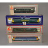 OO Gauge. Lima. 4 x locomotives, various liveries.