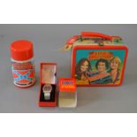 Aladdin Industries The Duks of Hazzard tin lunchbox, brightly coloured and illustrated,