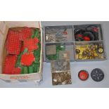 Meccano. Quantity of assorted parts, includes some brass ware.