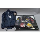 A child's NASCAR jacket,