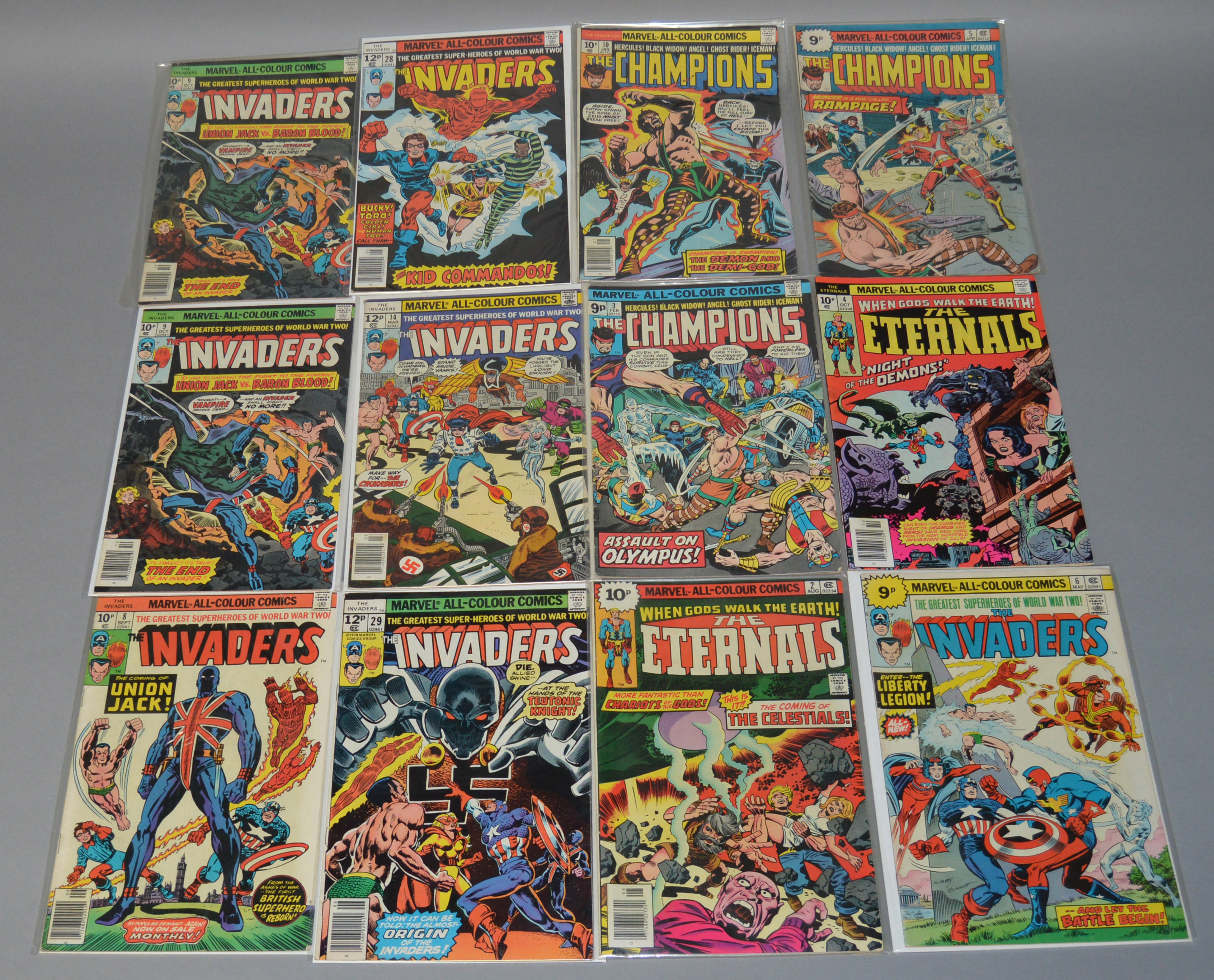 A collection of Marvel's The Defenders comics dating from the early 70's featuring Doctor Strange - Image 2 of 2