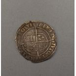 An Elizabeth I silver 6d coin. 2.92g.