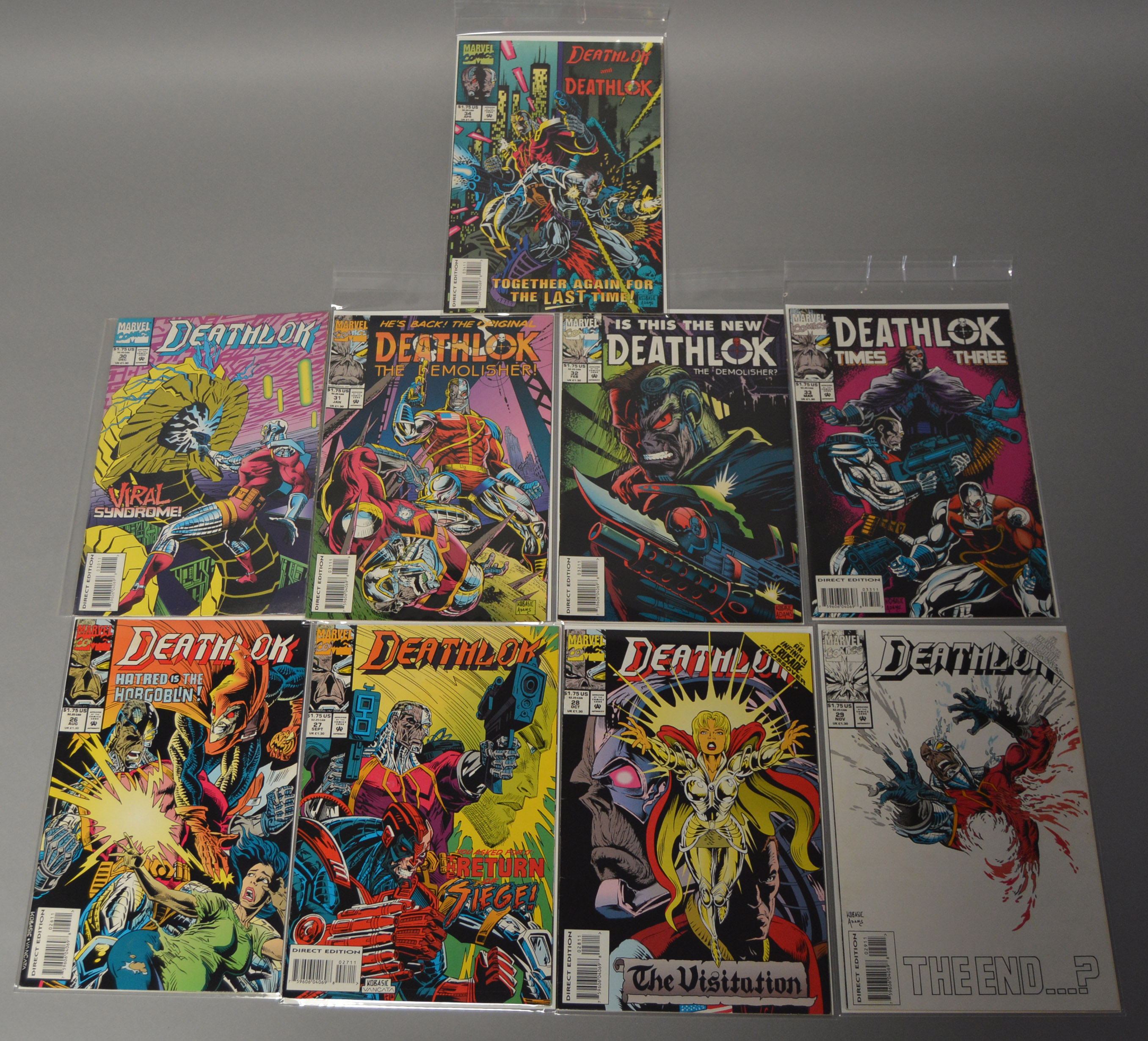 A collection of Marvel's Deathlok comics including issue #1 - Image 2 of 3